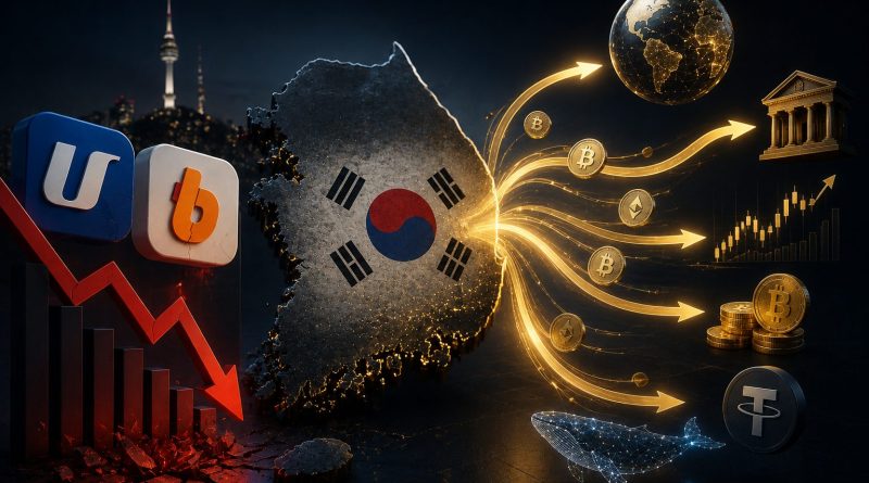 Upbit ve Bithumb Gelirleri Düştü: Güney Kore’de Para Nereye Gidiyor?